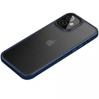 TPU + PC чохол Metal Buttons для Apple iPhone 12 mini (5.4 ") Синій