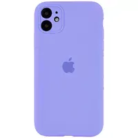Чехол Silicone Case Full Camera Protective (AA) для Apple iPhone 12 mini (5.4") Сиреневый / Dasheen