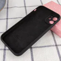 Чохол Silicone Case Full Camera Protective (AA) для Apple iPhone 12 mini (5.4 ") Чорний / Black
