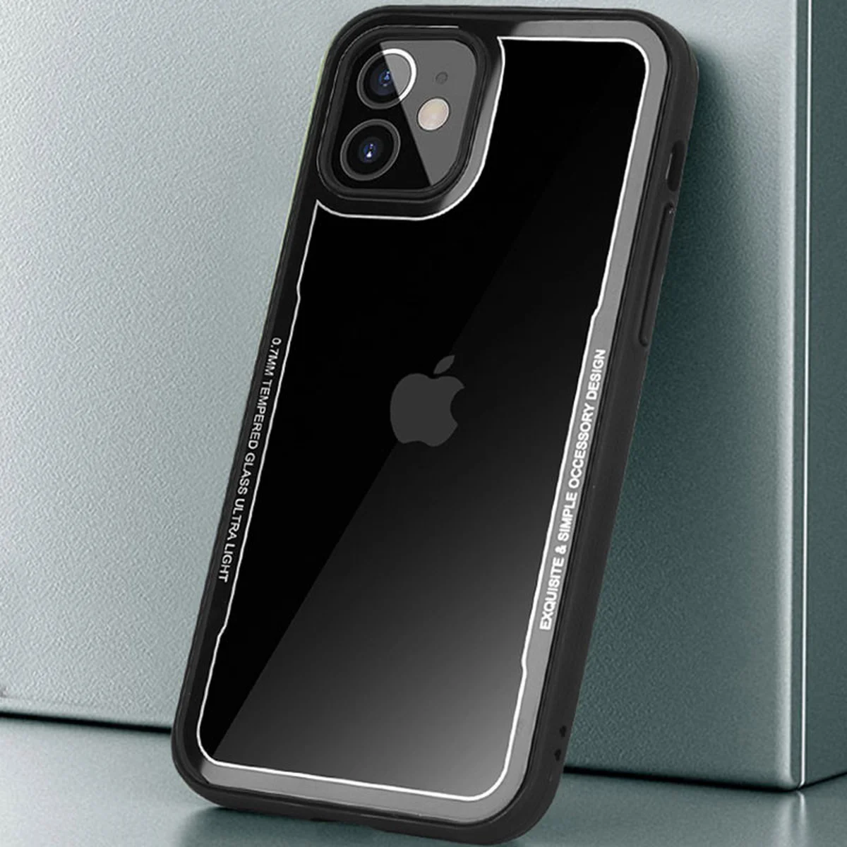 TPU+PC чехол G-Case Shock Crystal для Apple iPhone 12 mini (5.4") Черный