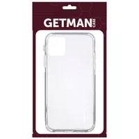 TPU чохол GETMAN Clear 1,0 mm для Apple iPhone 12 mini (5.4 ") Прозорий