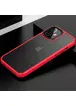 TPU+PC чехол Metal Buttons для Apple iPhone 12 mini (5.4") Красный