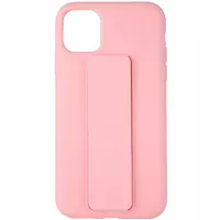 Чехол Silicone Case Hand Holder для Apple iPhone 12 mini (5.4") Розовый / Pink