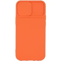Чехол Camshield Square TPU со шторкой для камеры для Apple iPhone 12 mini (5.4") Оранжевый