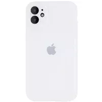 Чехол Silicone Case Full Camera Protective (AA) для Apple iPhone 12 mini (5.4") Белый / White