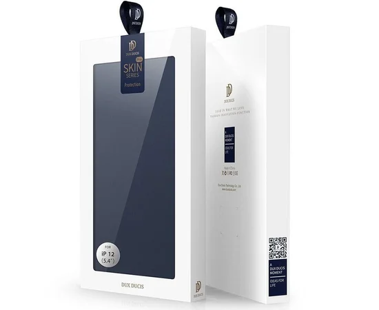 Чохол-книжка Dux Ducis з кишенею для візиток для Apple iPhone 12 mini (5.4 ") Синій