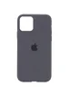 Чехол Silicone Case Full Protective (AA) для Apple iPhone 12 mini (5.4") Серый / Dark Grey