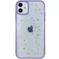TPU+PC чехол Shiny Stars для Apple iPhone 12 mini (5.4") Сиреневый