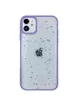 TPU+PC чехол Shiny Stars для Apple iPhone 12 mini (5.4") Сиреневый
