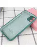 Чехол Silicone Case Full Camera Protective (AA) для Apple iPhone 12 mini (5.4") Зеленый / Pine green