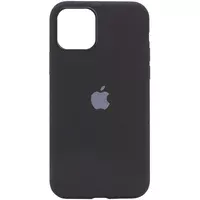 Чехол Silicone Case Full Protective (AA) для Apple iPhone 12 mini (5.4") Черный / Black