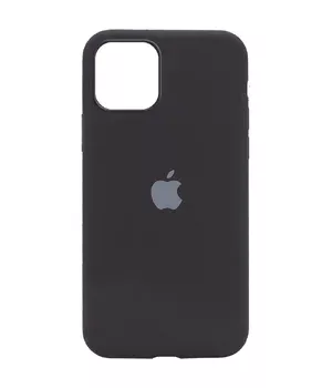 Чехол Silicone Case Full Protective (AA) для Apple iPhone 12 mini (5.4") Черный / Black