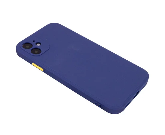 Чохол TPU Square Full Camera для Apple iPhone 12 mini (5.4 ") Синій