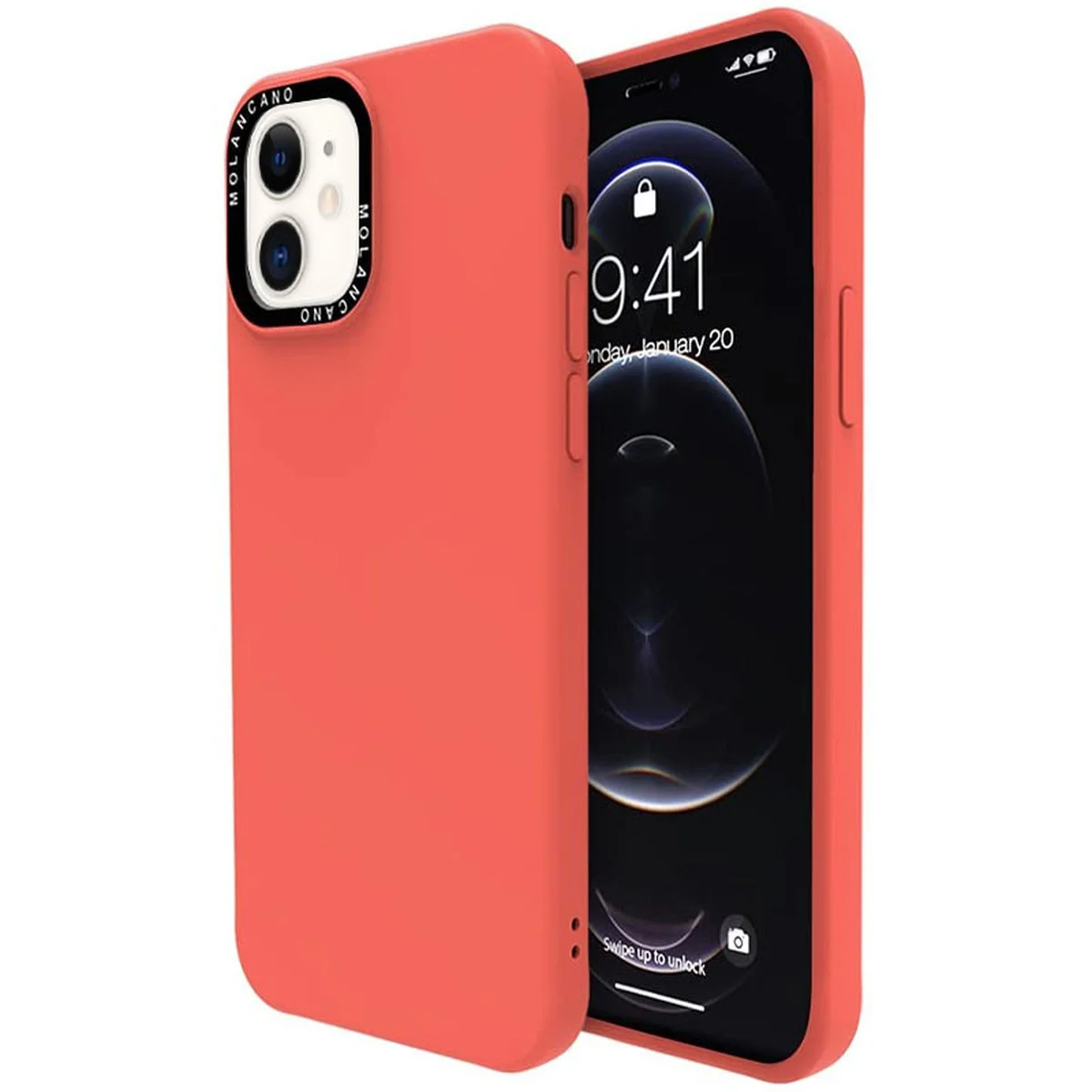 TPU чехол Molan Cano MIXXI для Apple iPhone 12 mini (5.4") Розовый