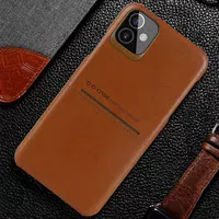 Шкіряна накладка G-Case Cardcool Series для Apple iPhone 12 mini (5.4 ") Коричневий