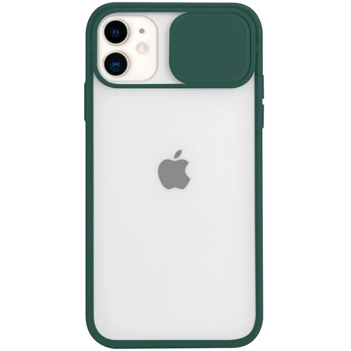 Чехол Camshield mate TPU со шторкой для камеры для Apple iPhone 12 mini (5.4") Зеленый