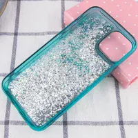 TPU+PC чехол Sparkle (glitter) для Apple iPhone 12 mini (5.4") Зеленый