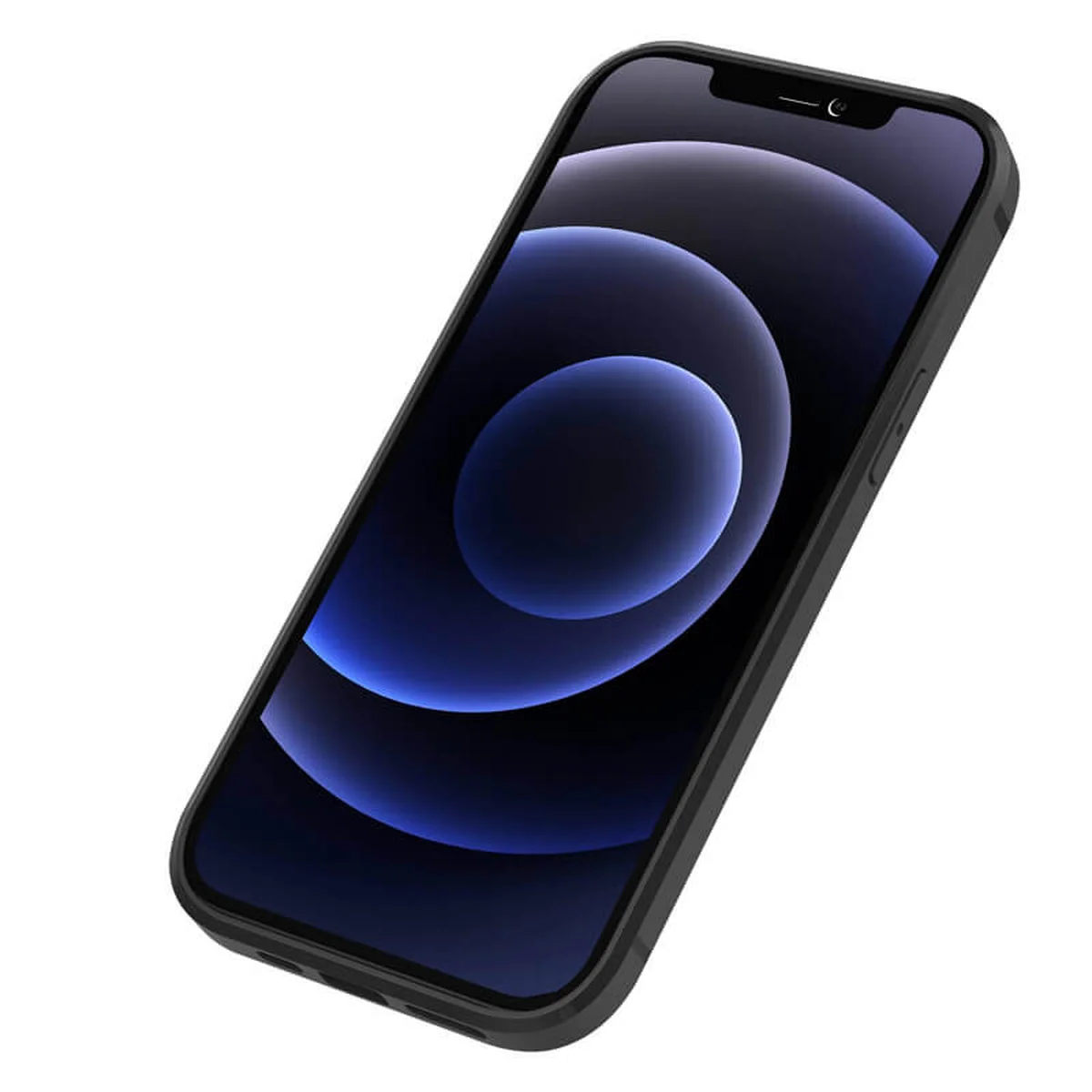 Кожаная накладка Nillkin Aoge (с карманом) для Apple iPhone 12 mini (5.4") Черный
