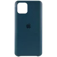 Кожаный чехол AHIMSA PU Leather Case Logo (A) для Apple iPhone 12 mini (5.4") Зеленый