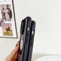 Чехол TPU+PC "Armor Matte Ring" Case with MagSafe для iPhone 13 Pro Max Gold