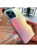 Силиконовый градиентный чехол "Laser Matte" Case для iPhone 14 Pro Max Белый
