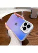 Силіконовий градієнтний чохол "Laser Matte" Case для iPhone 12/12 Pro Білий