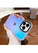 Силиконовый градиентный чехол "Laser Matte" Case для iPhone 13 Pro Max Черный