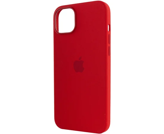 Чехол Silicone case (AAA) full with Magsafe для Apple iPhone 12 Pro Max (6.7") Красный / Red
