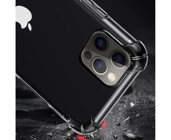 TPU чехол G-Case Lcy Resistant для Apple iPhone 12 Pro Max (6.7") Прозрачный
