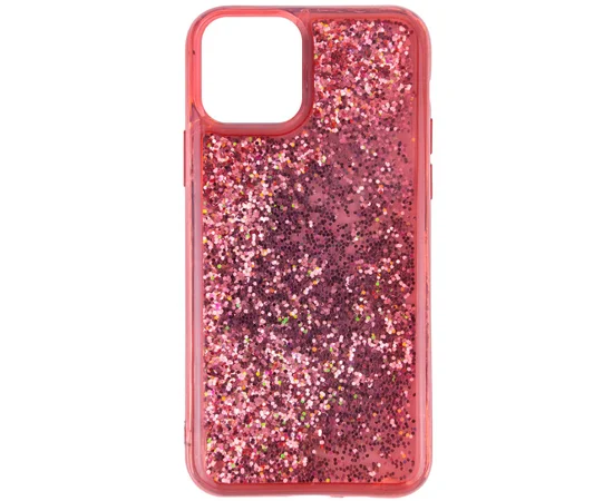 TPU+PC чехол Sparkle (glitter) для Apple iPhone 12 Pro Max (6.7") Красный