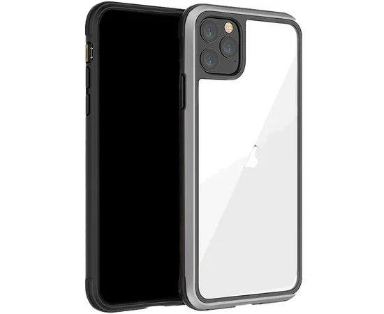 Чехол PC+TPU+Metal K-DOO Ares для Apple iPhone 12 Pro Max (6.7") Серый