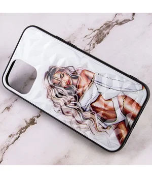 TPU+PC чехол Prisma Ladies для Apple iPhone 12 Pro Max (6.7") White