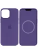 Чохол Silicone case (AAA) full with Magsafe and Animation для Apple iPhone 12 Pro Max (6.7") Фіолетовий / Amethyst