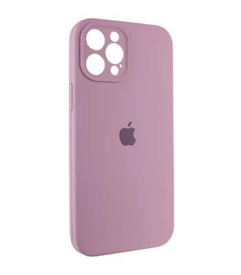 Чохол Silicone Case Full Camera Protective (AA) для Apple iPhone 12 Pro Max (6.7 ") Ліловий / Lilac Pride