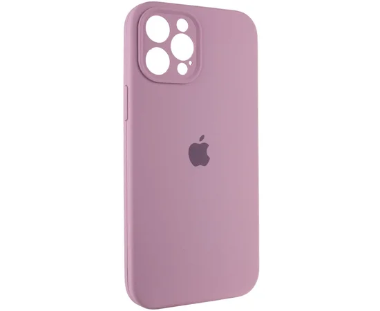 Чехол Silicone Case Full Camera Protective (AA) для Apple iPhone 12 Pro Max (6.7") Лиловый / Lilac Pride