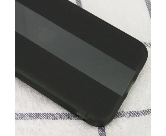 Чехол TPU Glossy Line Full Camera для Apple iPhone 12 Pro Max (6.7") Черный