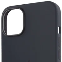 Чехол Silicone case (AAA) full with Magsafe для Apple iPhone 12 Pro Max (6.7") Черный / Black