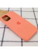 Чехол Silicone Case (AA) для Apple iPhone 12 Pro Max (6.7") Розовый / Flamingo