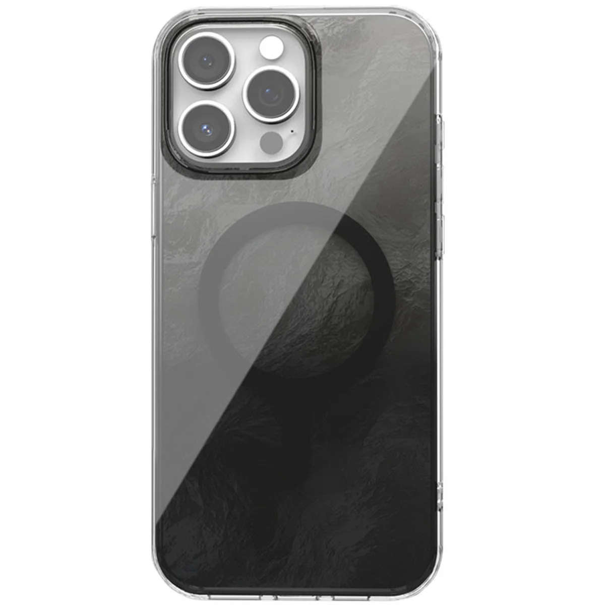 Чохол TPU Shiny Mountain (MagFit) для Apple iPhone 12 Pro Max (6.7") Black