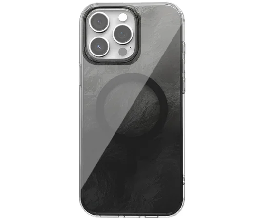 Чехол TPU Shiny Mountain (MagFit) для Apple iPhone 12 Pro Max (6.7") Black