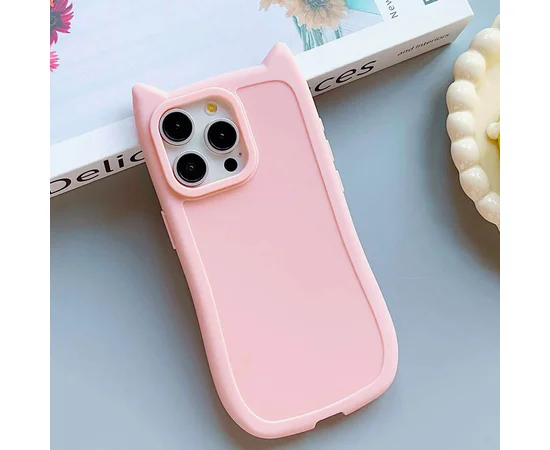 Чехол TPU GETMAN Cat with straps для Apple iPhone 12 Pro Max (6.7") Pink