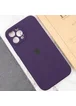 Чехол Silicone Case Full Camera Protective (AA) для Apple iPhone 12 Pro Max (6.7") Фиолетовый / Elderberry / PVH