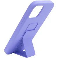 Чохол Silicone Case Hand Holder для Apple iPhone 12 Pro Max (6.7 ") Бузковий / Dasheen