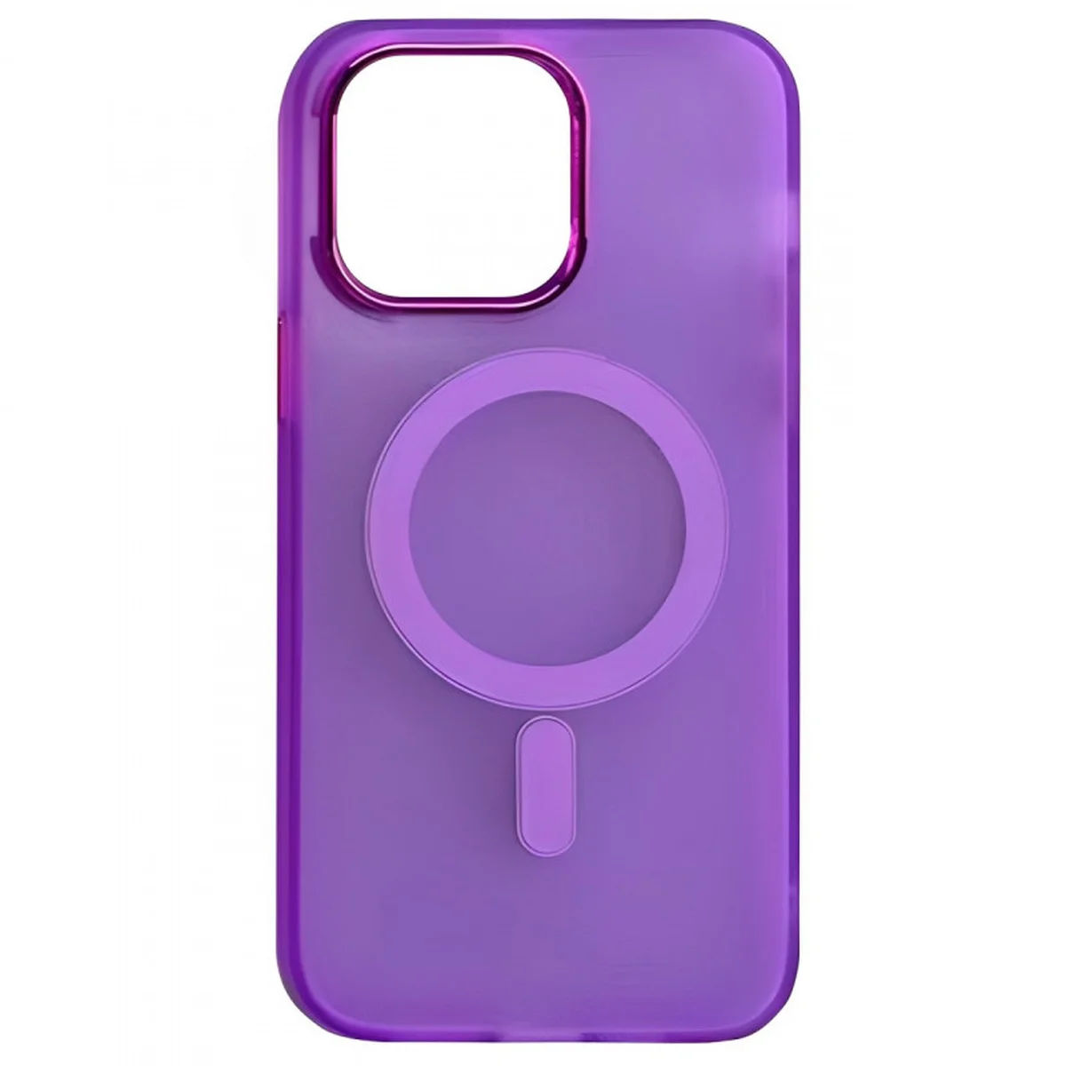 Чехол TPU+PC Lily with MagSafe для Apple iPhone 12 Pro Max (6.7") Purple