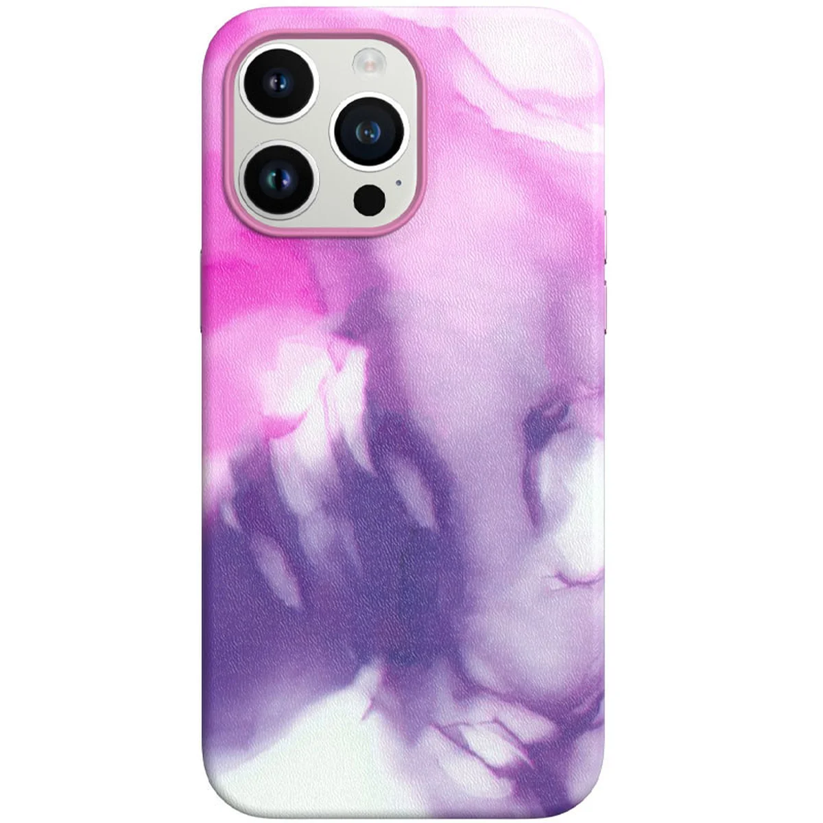 Кожаный чехол Figura Series Case with MagSafe для Apple iPhone 12 Pro Max (6.7") Purple