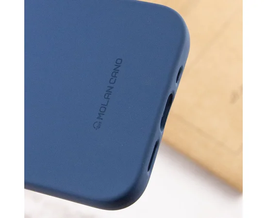 TPU чохол Molan Cano Smooth для Apple iPhone 12 Pro Max (6.7 ") Синій