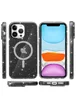 Чохол TPU Galaxy Sparkle (MagFit) для Apple iPhone 12 Pro Max (6.7") Black+Glitter