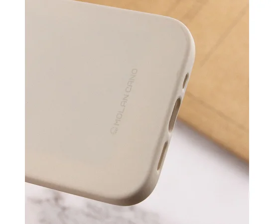 TPU чехол Molan Cano Smooth для Apple iPhone 12 Pro Max (6.7") Серый