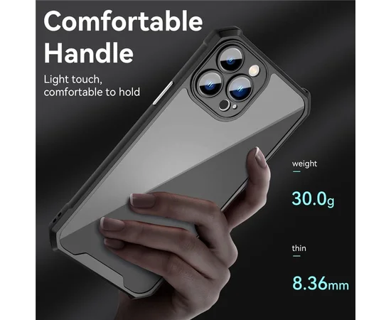 Чехол TPU Ease Black series для Apple iPhone 12 Pro Max (6.7") Черный