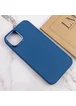 TPU чехол Bonbon Metal Style для Apple iPhone 12 Pro Max (6.7") Синий / Denim Blue